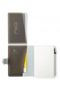 NIID - RFID Slide Mini Wallet  Saffiano Genuine Leather  防盜刷真皮智慧卡夾